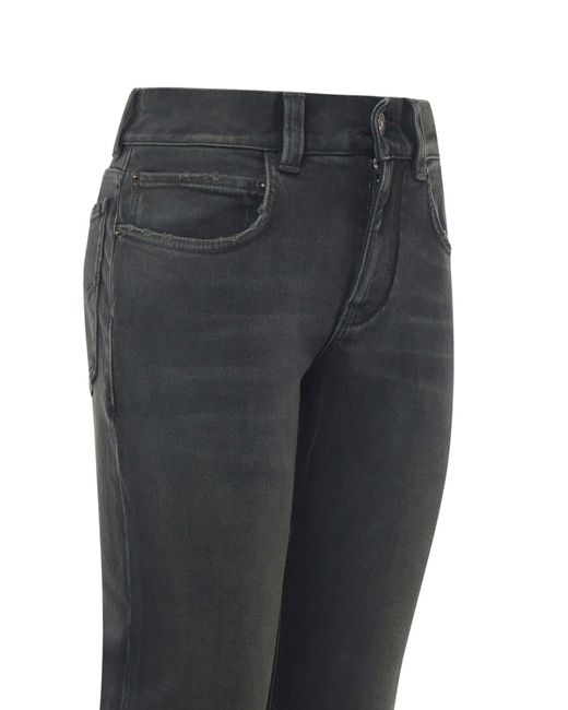 Balenciaga Gray Denim Bootcut Jeans