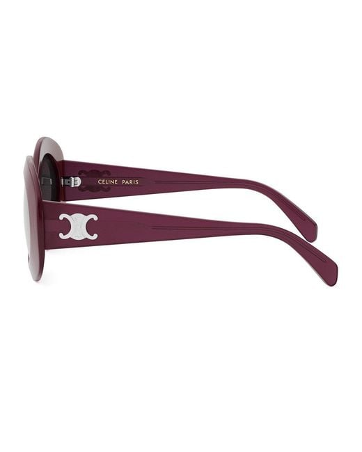 Céline Brown Triomphe Acetato Sunglasses