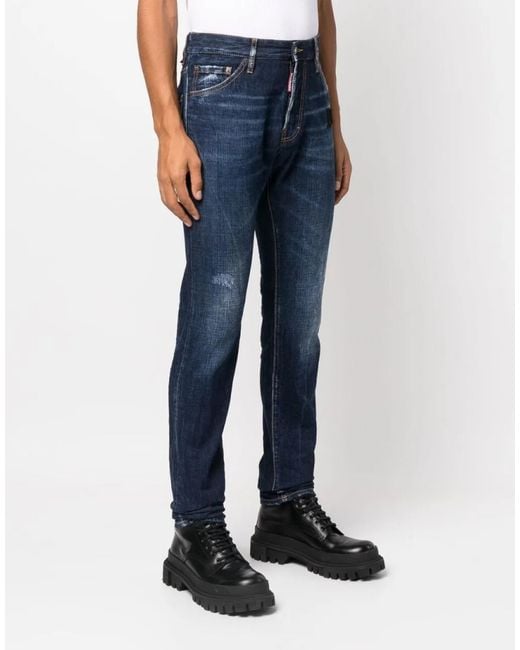 DSquared² White Cool Guy Slim Jeans Clothing for men