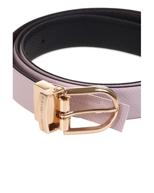 Emporio Armani Pink Belts