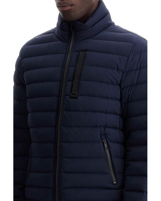 Moose Knuckles Blue Laki Active Flex Down Jacket for men