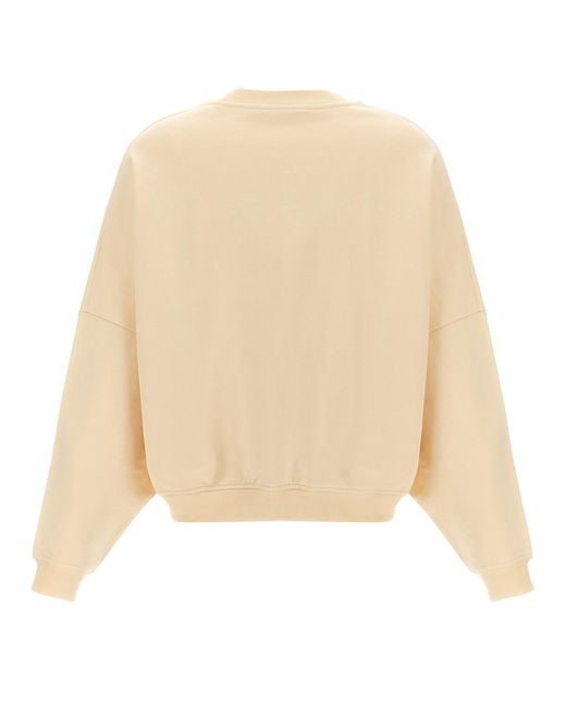 Marni Natural Logo Print Sweatshirt