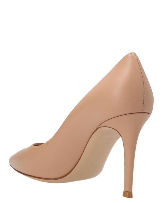 Gianvito Rossi Natural 'Gianvito' Pumps