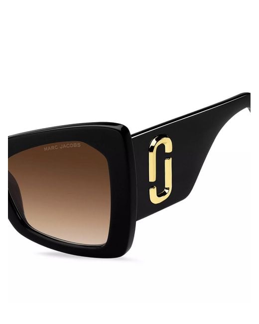 Marc Jacobs Brown 761S Logo Sunglasses Accessories