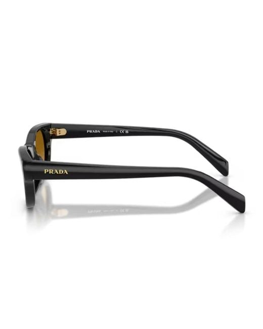 Prada Black Pr C08S Acetato Sunglasses