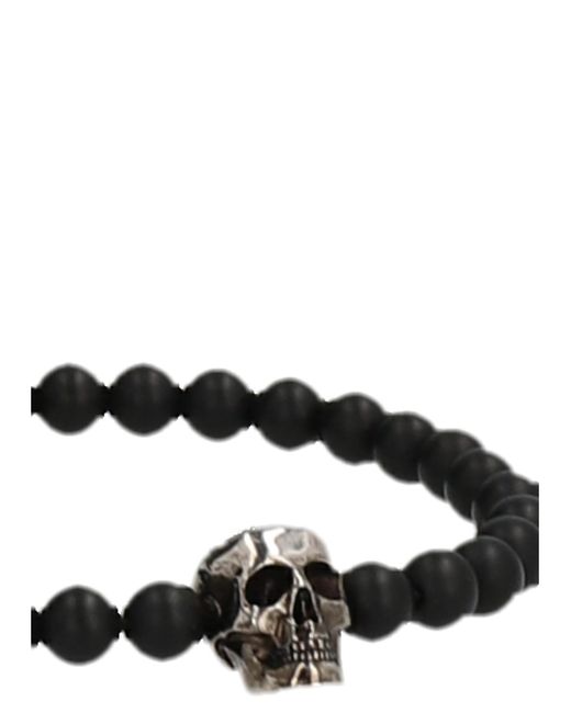 McQueen Black Bracelets for men