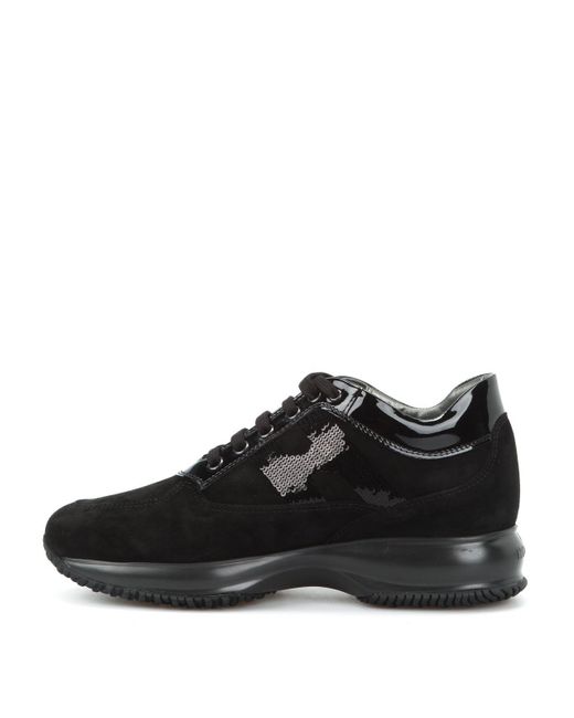 Hogan Sneakers Interactive Nera Con H Strass Hxw00n0564025q9999 in Black -  Lyst