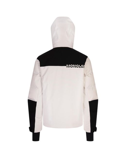 Moncler White And Curtis Down Jacket for men