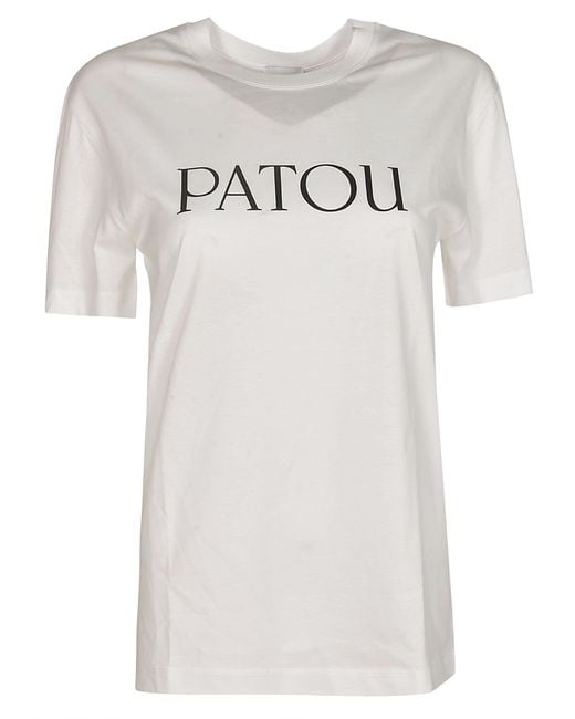 Patou White Iconic Signature T-Shirt
