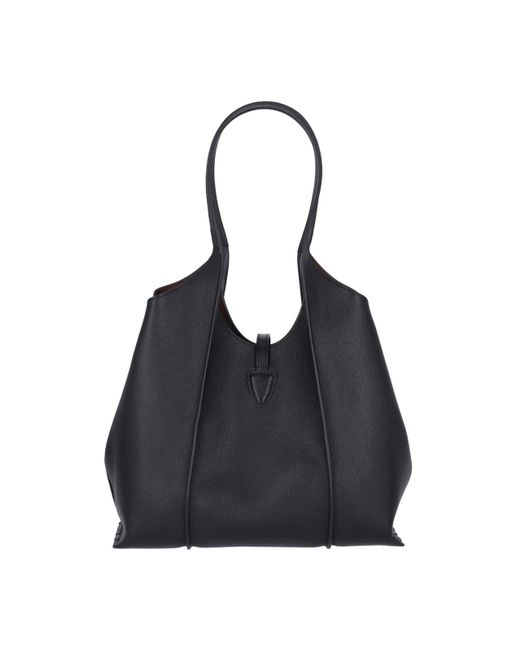 Tod's Black T-Timeless Small Tote Bag