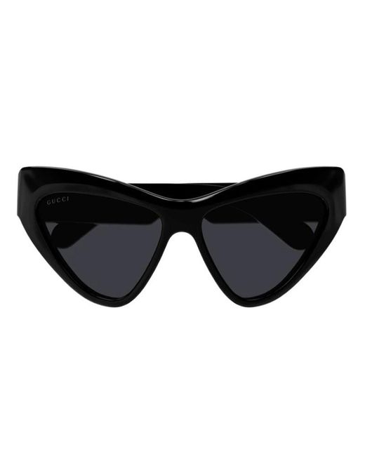 Gucci Black Sunglasses Cat Eye Full Rim, Frame And Lens Gg1294S001
