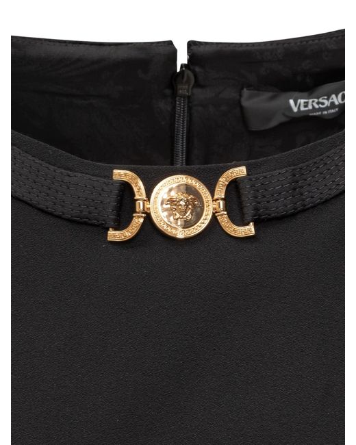 Versace Black Dress With Medusa '95