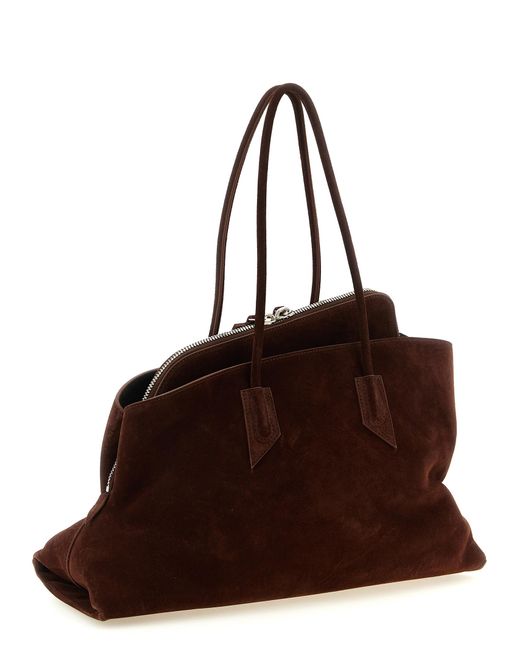 The Attico Brown 'La Passeggiata Medium' Shoulder Bag