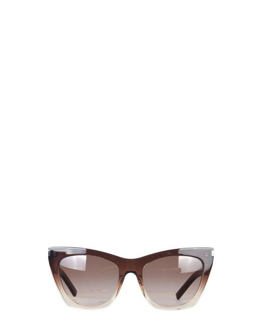 Saint Laurent Multicolor Kate Cat-eye Sunglasses