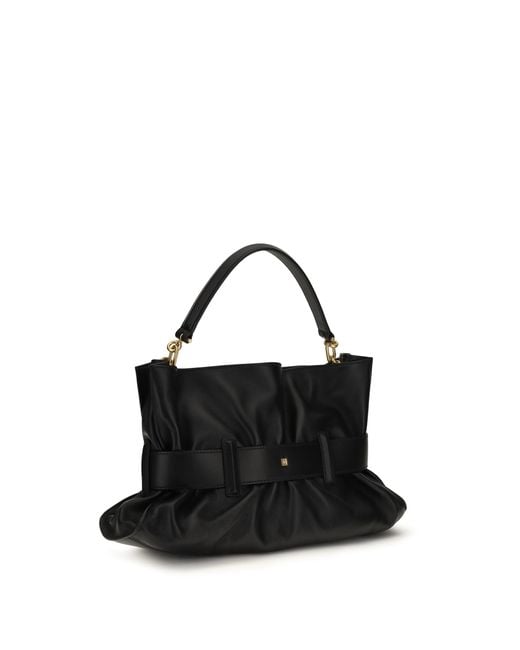 Balmain Black Handbag Anthem Calf Leather Shoulder Bags