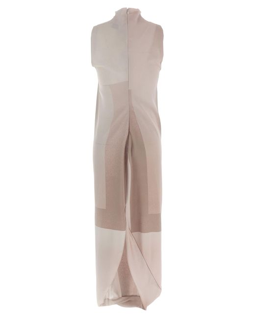 Jean Paul Gaultier Pink 'The Draped Trompe-L'Œil Corset' Dress
