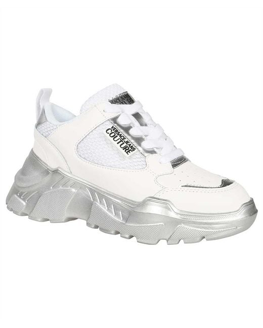 Versace White Low-Top Sneakers