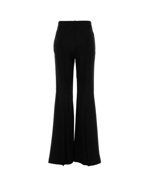 パンツ BALENCIAGA BLACK VISCOSE PALAZZO PANT Balenciaga Viscose Palazzo Pant in Black | Lyst