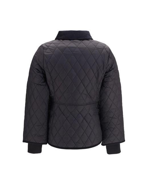 Barbour Blue Quilted Puffer Jacket