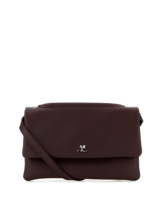 Courreges Purple Shoulder Bags