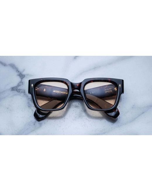 Jacques Marie Mage Enzo Agar Sunglasses Sunglasses in Black Lyst UK