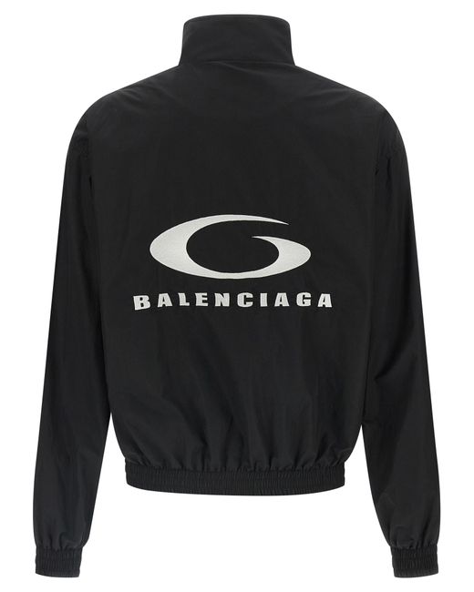 Balenciaga Black Cotton Bomber Clothing for men
