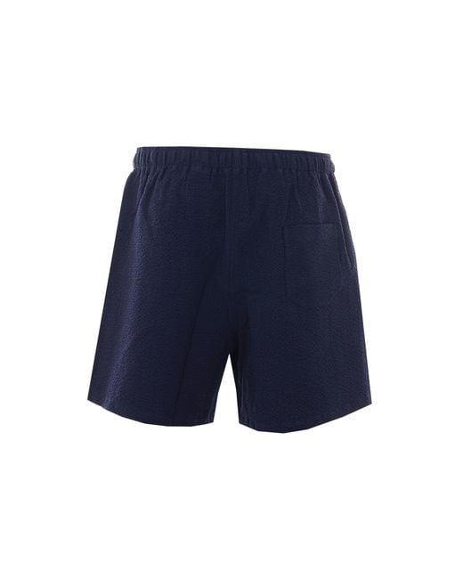 Howlin' By Morrison Blue Cotton for men