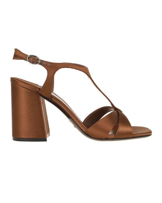 Jimmy Choo Brown Kesia 85 Lamb Calzature