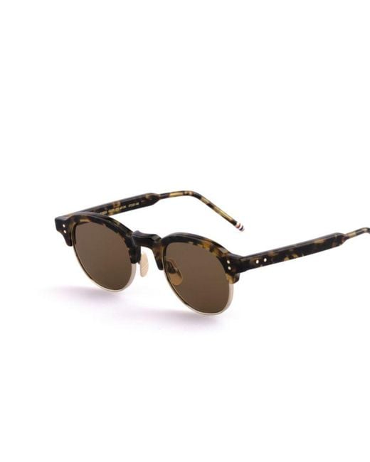 Thom Browne Brown Sunglasses