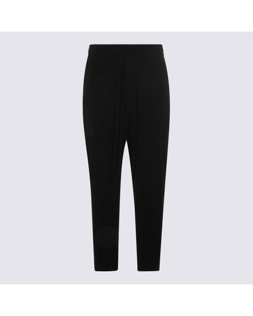 Thom Krom Black Wool Pants for men