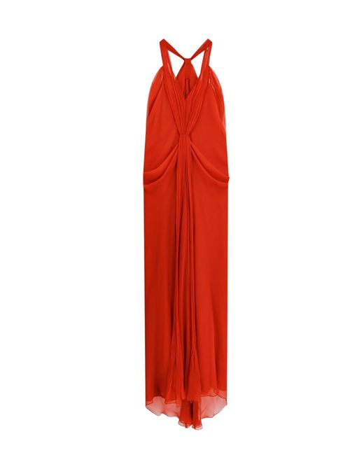 Alberta Ferretti Red Dress