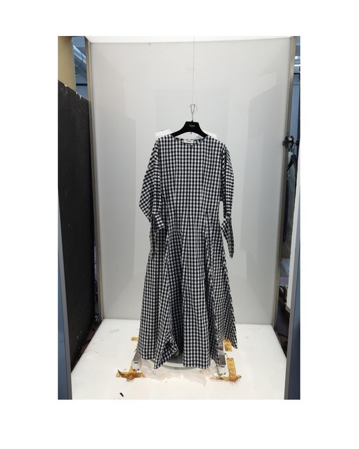 Céline Gray Dress-Ivory Cotton