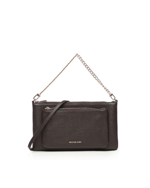 MICHAEL Michael Kors White Jet Set Medium Leather Crossbody Bag