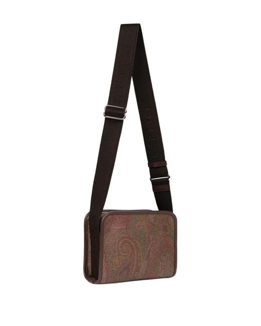 Etro Gray Messenger Bag Arnica Shoulder for men