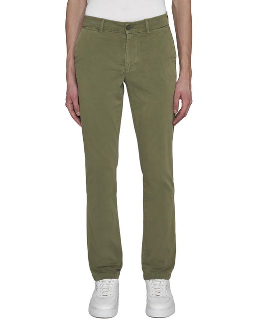7 For All Mankind Green Trousers for men