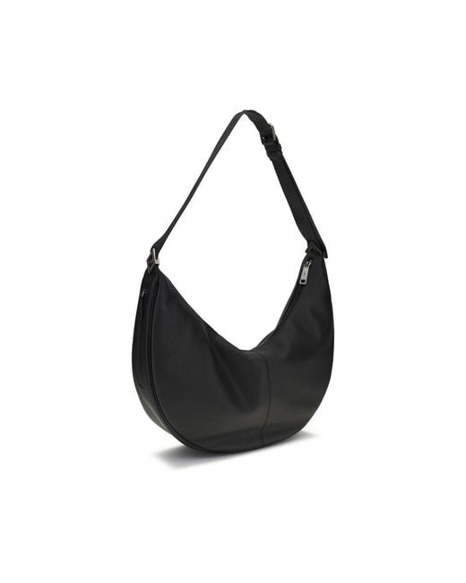 Fendi Black Calf Leather Bos Taurus Shoulder Bag for men