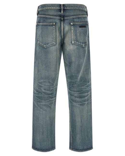 Fear Of God Blue Straight Jeans for men