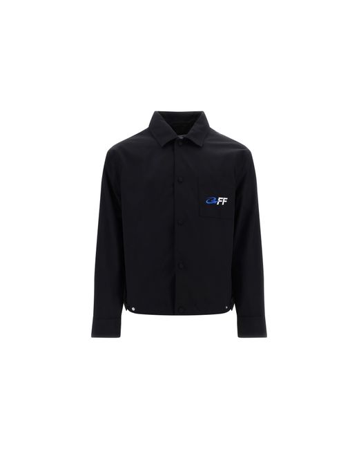 OffWhite c/o Virgil Abloh Exact Opp Jacket in Black for Men Lyst UK