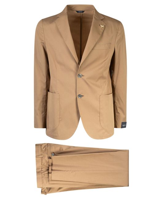 Tombolini Natural Two-Button Suit for men