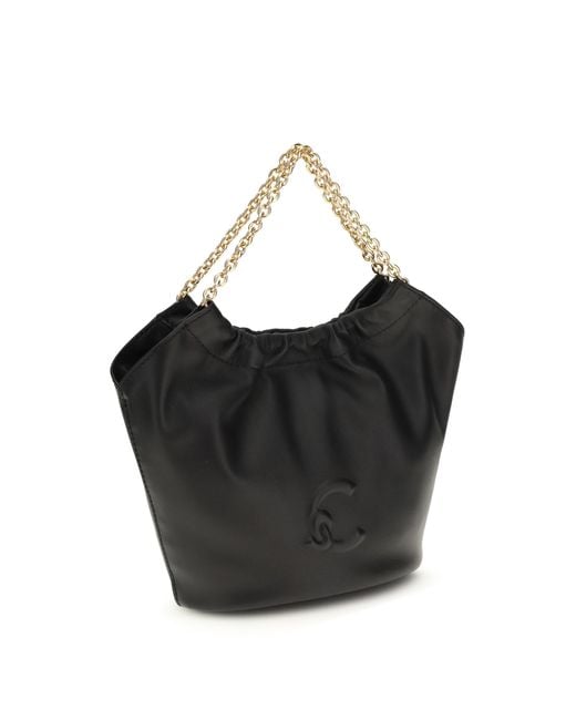Coccinelle Black Smash Shoulder Bag Calf Leather Bos Taurus
