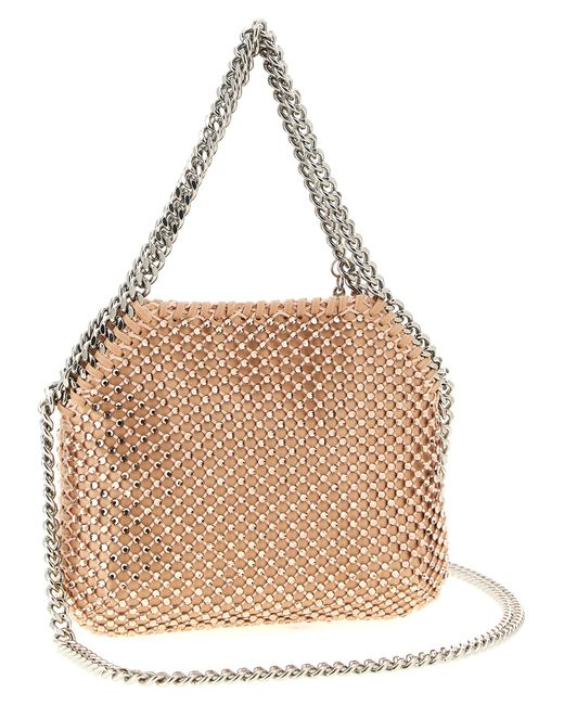 Stella McCartney Natural 'Falabella Nano' Crossbody Bag