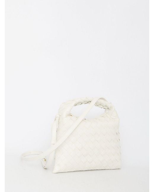 Bottega Veneta Natural Mini Hop Bag