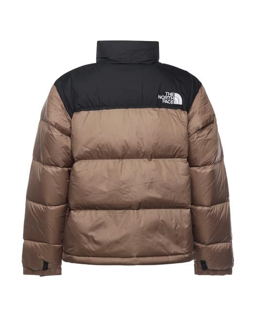 The North Face Brown 1996 Nuptse Retro Nylon Jacket for men