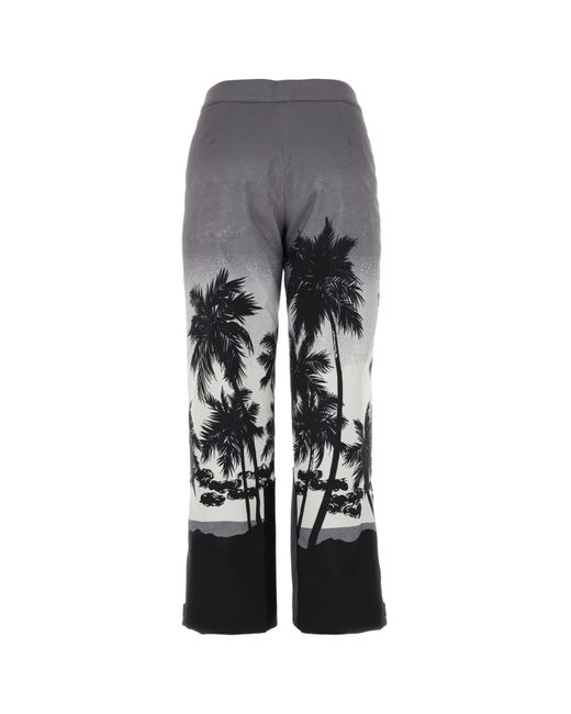 Palm Angels Gray Pants