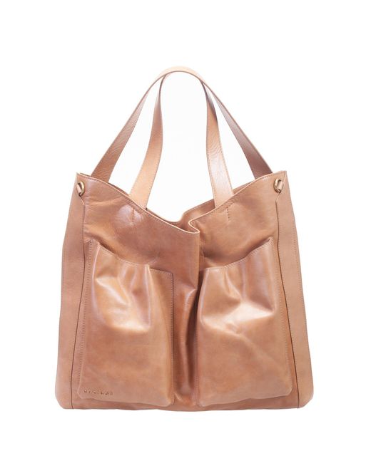 Orciani Pink Buys Soft Shoulder Bag