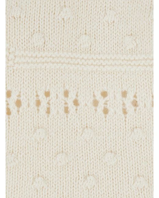 Isabel Marant White Long Sleeve Top Luce-Ga Cotton Tops
