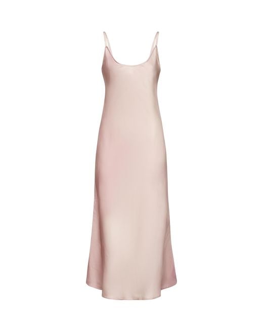 Acne Pink Dresses Shell: Viscose