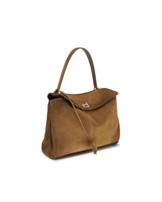 Balenciaga Brown Shoulder Bags