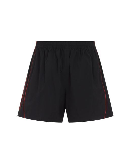 Balenciaga Black Tracksuit Shorts for men