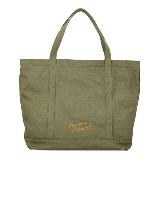 Maison Kitsuné Green Maison Kitsune Bags for men